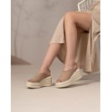 Lidia Beige Nubuck