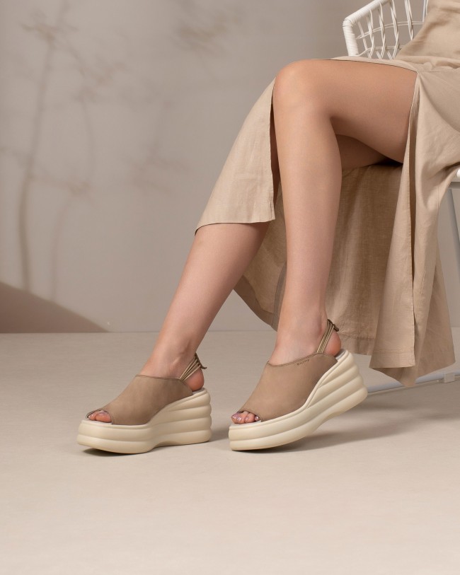 Lidia Beige Nubuck