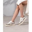 Bellezza Blanc Kaki Cuir