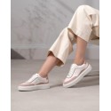 Bellezza Blanc Rose Cuir