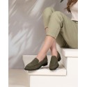 Santana Vert Olive Nubuck