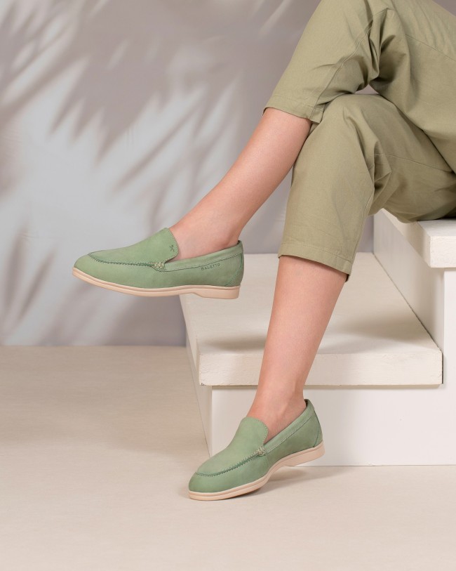 Pianna Vert Sauge Nubuck