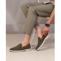 Vitorio Vert Olive Nubuck