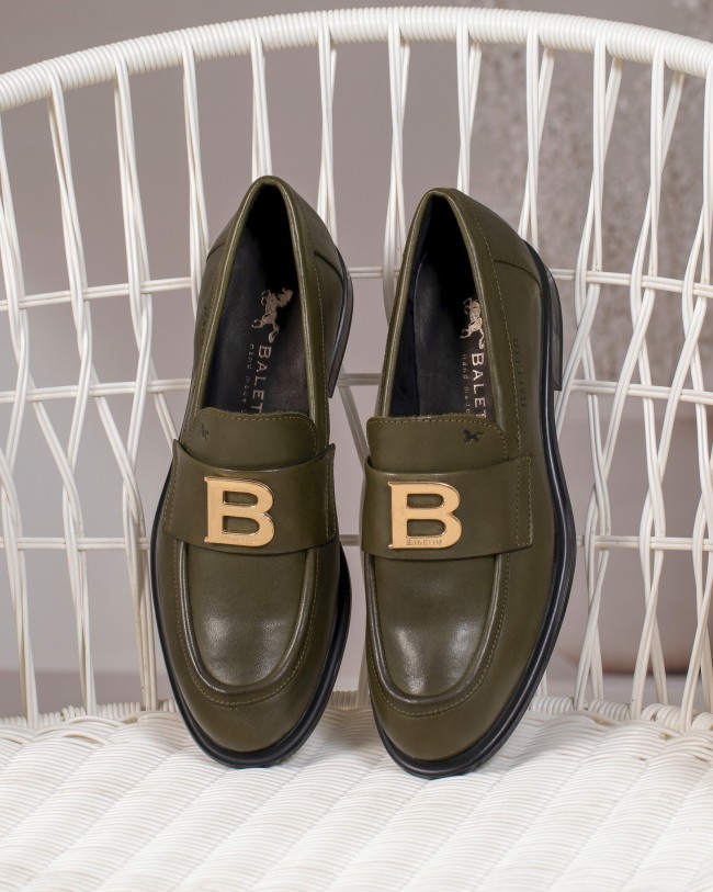 Eterna Vert Olive Cuir