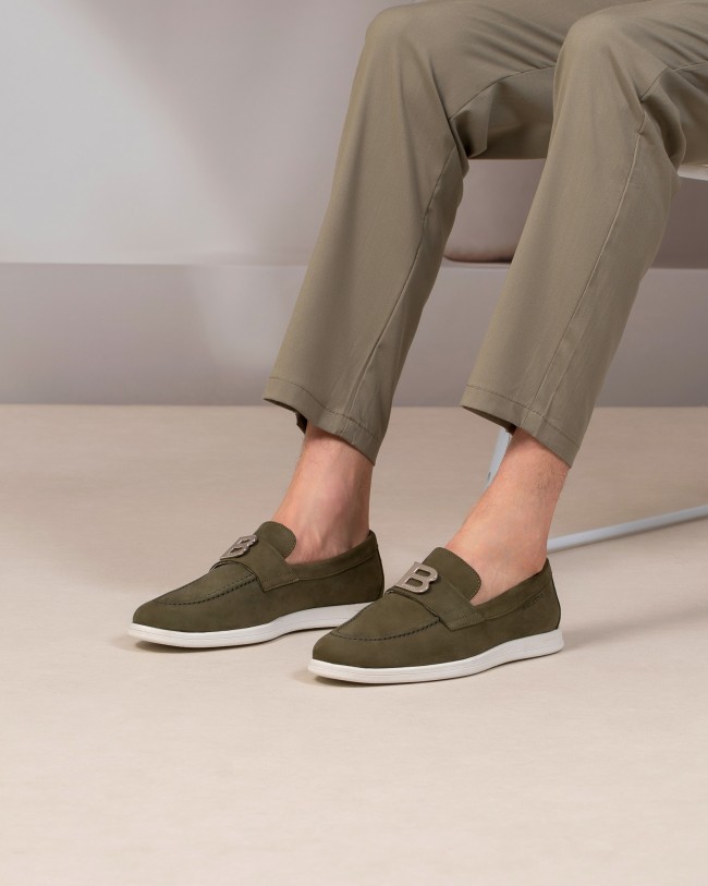 Bello Vert Olive Nubuck
