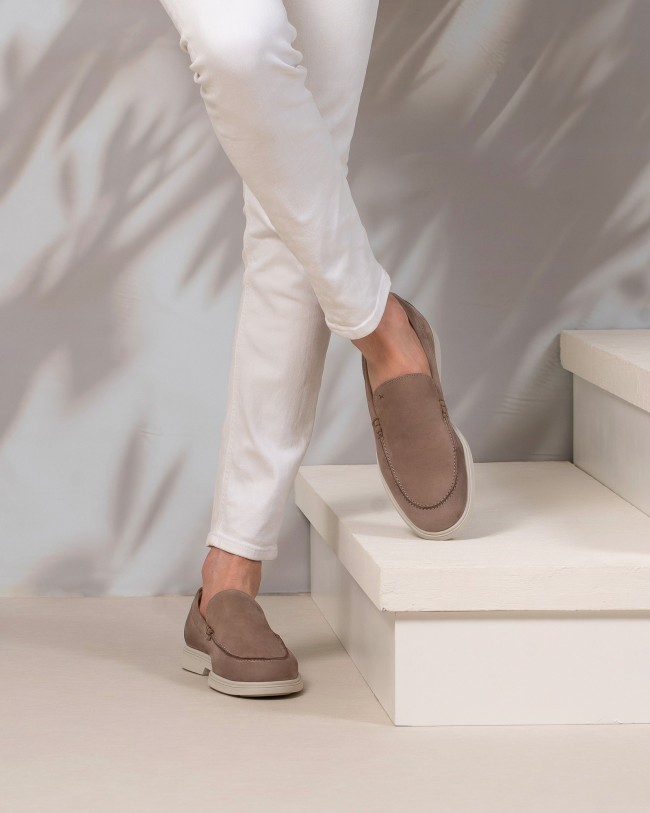 Vitorio Grège Nubuck
