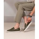 Supremo Vert Olive Cuir