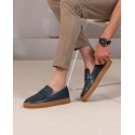 Supremo Bleu Cuir