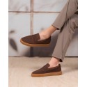Quarter Marron Nubuck