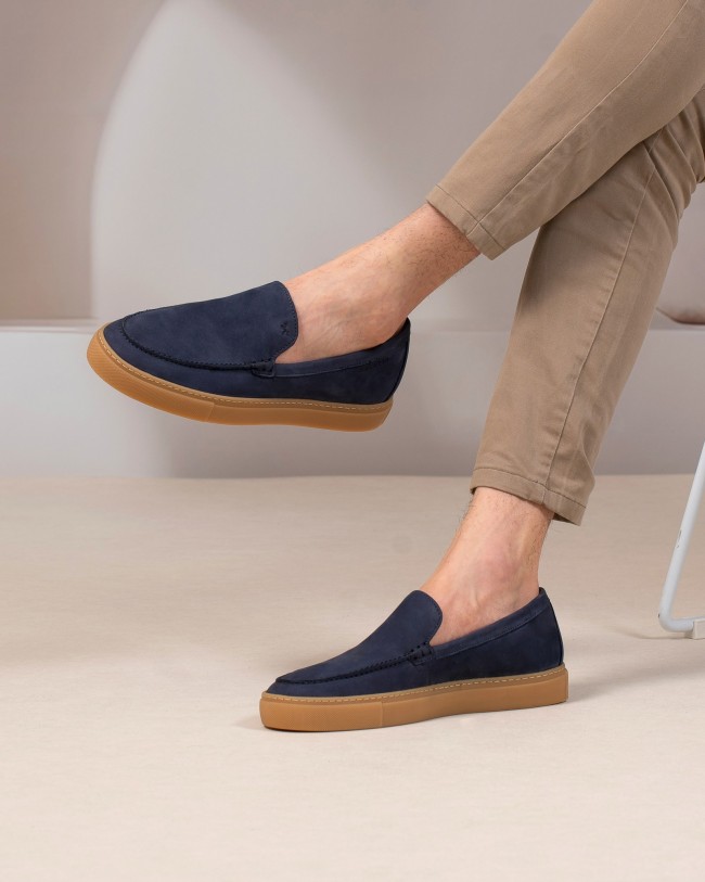 Divo Bleu Nubuck SC