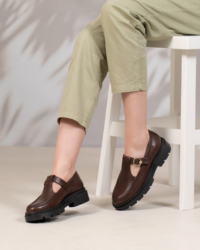 Pura Marron Cuir