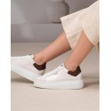 Diamente Blanc Marron Cuir