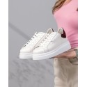 Diamente Blanc Bordeaux Cuir