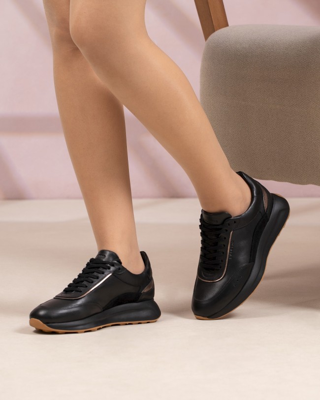 Bellezza Noir Camel Cuir